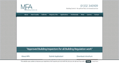 Desktop Screenshot of mfa.uk.com