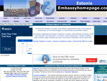 Tablet Screenshot of estonia.mfa.gov.ge