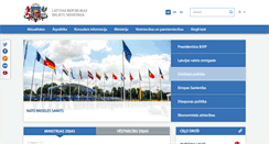 Desktop Screenshot of mfa.gov.lv