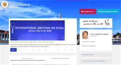Desktop Screenshot of bangkok.emb.mfa.gov.tr