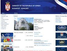 Tablet Screenshot of budapest.mfa.gov.rs
